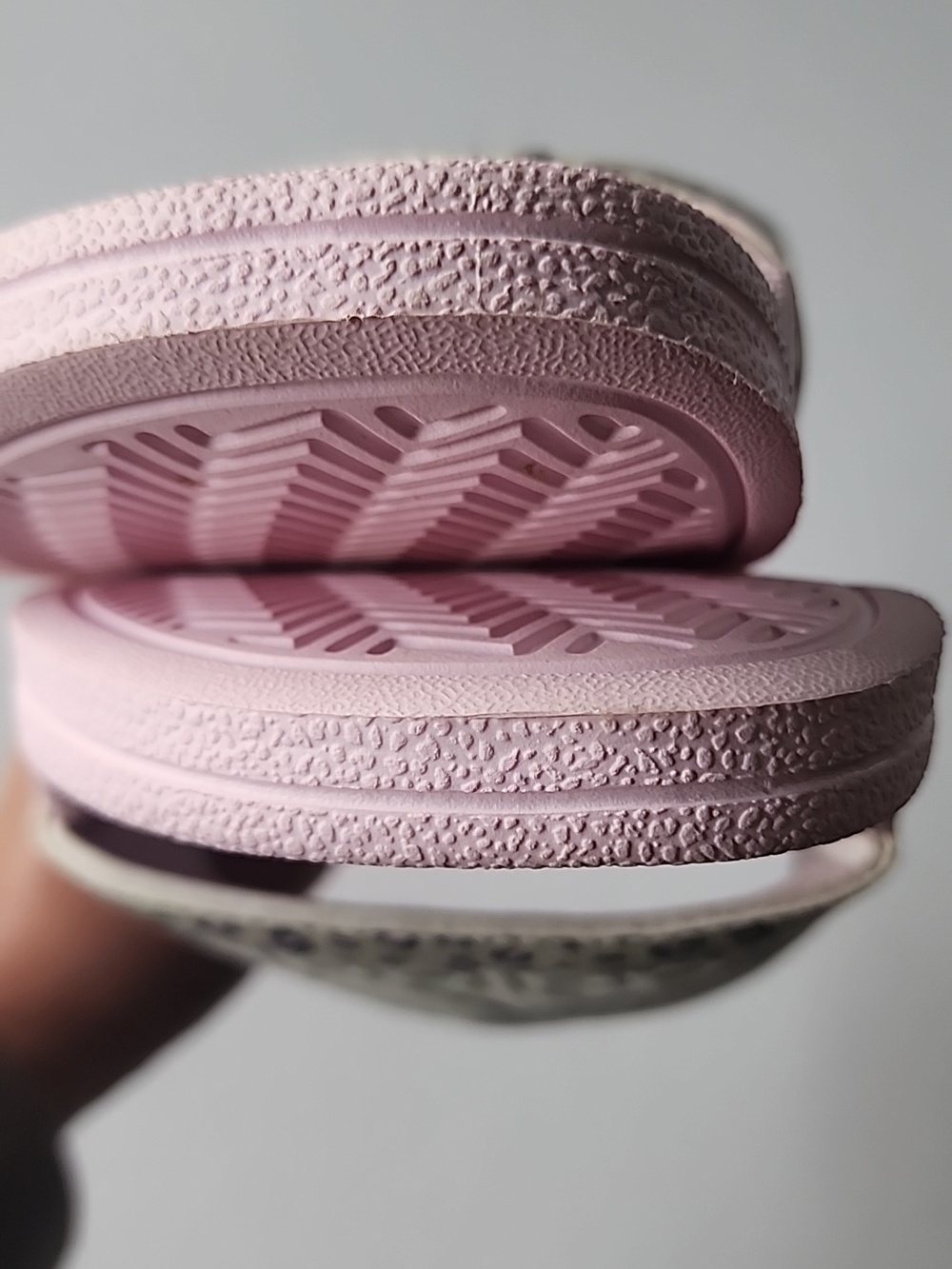 Adidas Adilette Showerpink Leopard Slip On Sandal Slides, Size  US 4 - Picture 7 of 8